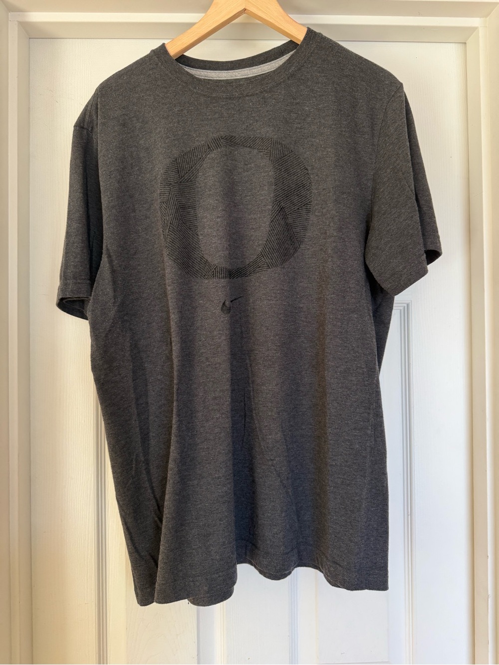 Nike Men’s Dark Charcoal Graphic Crew T-Shirt